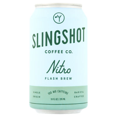 Slingshot Coffee Co. Nitro Flash Brew Coffee Drink, 10 fl oz