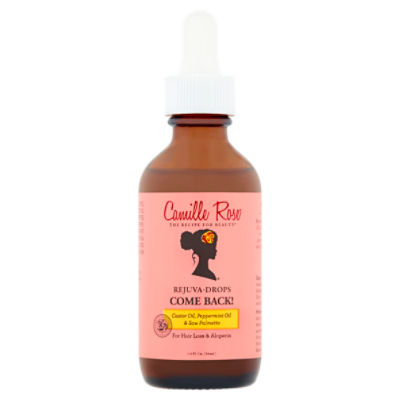 Camille Rose Castrol Oil, Peppermint Oil & Saw Palmetto Rejuva-Drops, 1.9 fl oz