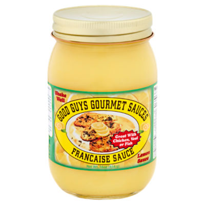 Good Guys Gourmet Sauces Lemon Francaise Sauce, 16 oz