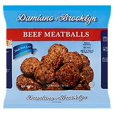 Damiano of Brooklyn Beef Meatballs, 20 oz, 20 Ounce