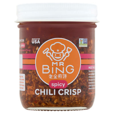 Mr Bing Spicy Chili Crisp, 7 oz
