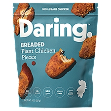 Daring Plant Chicken Pieces Breaded, 8 Ounce