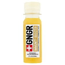 GNGR Immunity Booster Organic Ginger & Turmeric Shot, 2 fl oz