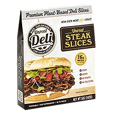 Unreal Deli Mrs. Goldfarb's Fine Vegan Meats Steak Slices, 5 oz