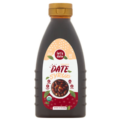 Let's Date Organic Date Syrup, 14.1 oz