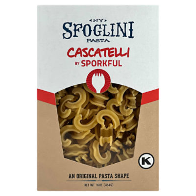 Sfoglini Cascatelli by Sporkful An Original Pasta Shape, 16 oz