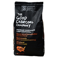 The Good Charcoal Company Premium Hardwood Lump Charcoal, 15.4 lb