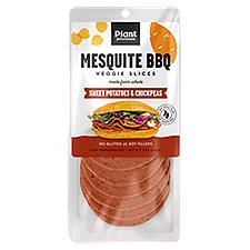 Plant Provisions Mesquite BBQ Plant Based, Deli Slices, 5 Ounce