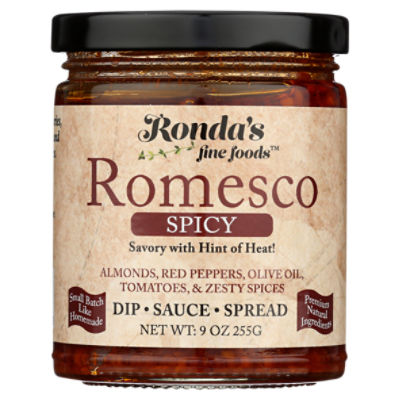 Ronda's Fine Foods Spicy Romesco, 9 oz