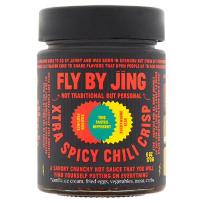 Fly By Jing Xtra Spicy Chili Crisp, 6 oz