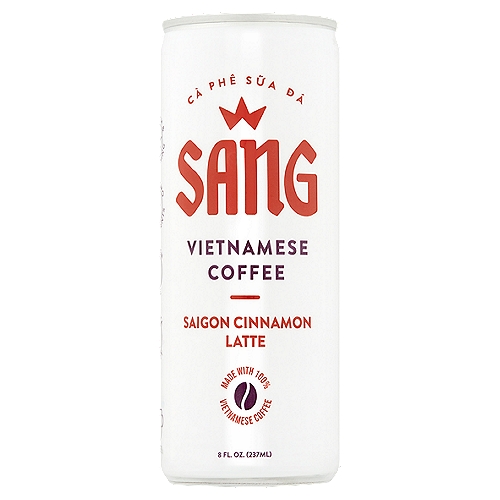 Sang Saigon Cinnamon Latte Vietnamese Coffee, 8 fl oz