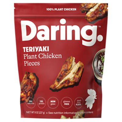 Daring Teriyaki Plant Chicken Pieces, 8 oz