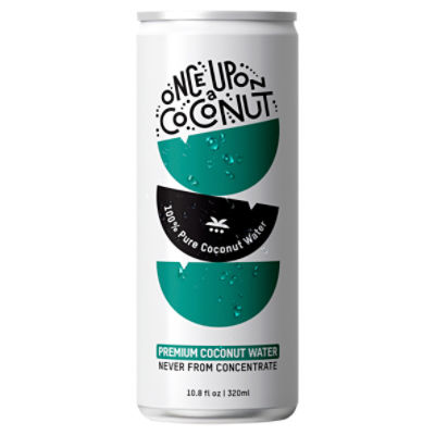 Once Upon a Coconut 100% Premium Coconut Water, 10.8 fl oz