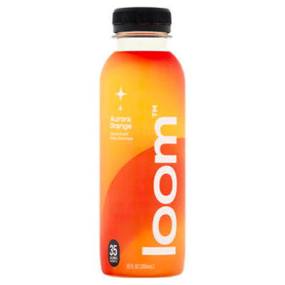 Loom Aurora Orange Juice Infused Water Beverage, 12 fl oz