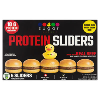 Sugar Factory Protein Sliders, 2.10 oz, 5 count