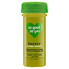 So Good So You Mango Spinach Energy Probiotic Juice Shot, 1.7 fl oz