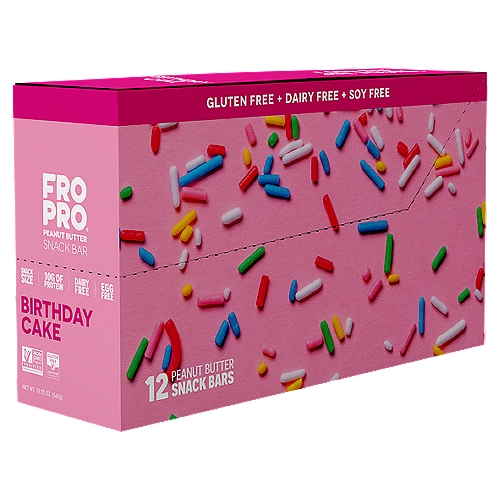 Fropro Birthday Cake Snack Bar