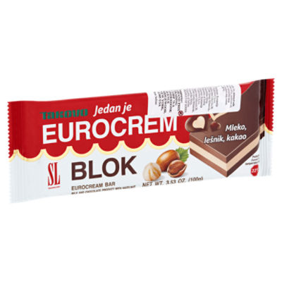 Takovo Eurocrem Eurocream Bar, 3.53 oz