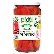 Pkl'd Red & Yellow Peppers, Marinated, 11.8 Ounce