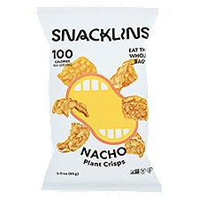 Snacklins Nacho Plant Crisps, 3.0 oz, 3 Ounce