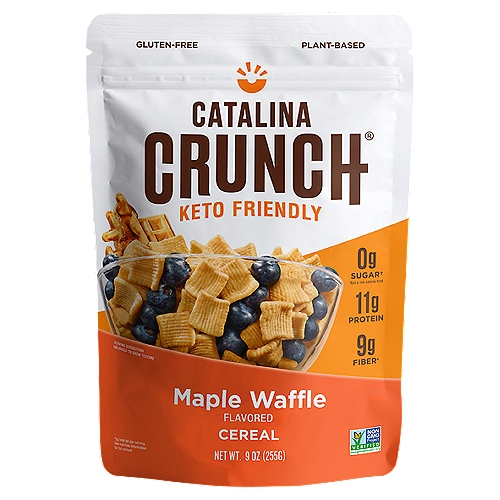 Catalina Crunch Maple Waffle Flavored Cereal, 9 oz