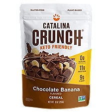 Catalina Crunch Keto Friendly Chocolate Banana Flavored Cereal, 9 oz