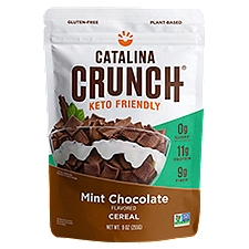 Catalina Crunch Keto Friendly Mint Chocolate Flavored Cereal, 9 oz