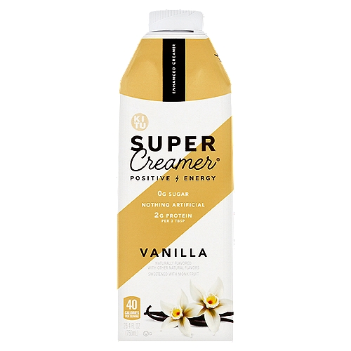 Kitu Super Creamer Vanilla Enhanced Creamer, 25.4 fl oz