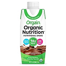 Orgain Organic Chocolate Fudge, 11 oz