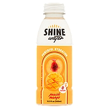 SHINE Peach Mango Water, 16 fl oz