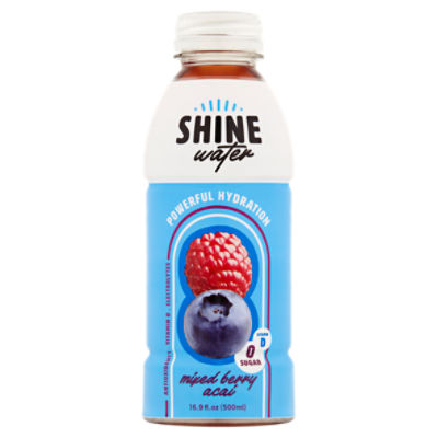 SHINE Mixed Berry Acai Water, 16.9 fl oz ShopRite
