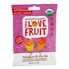 You Love Fruit Mango Handmade Fruit Leather, 1 oz