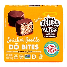 Leah's Better Bites Snicker Doodle Dō Bites, 6 count, 4.7 oz