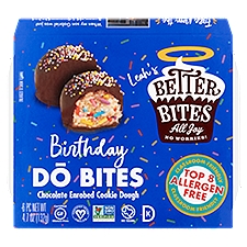 Leah's Better Bites Birthday Dō Bites, 6 count, 4.7 oz
