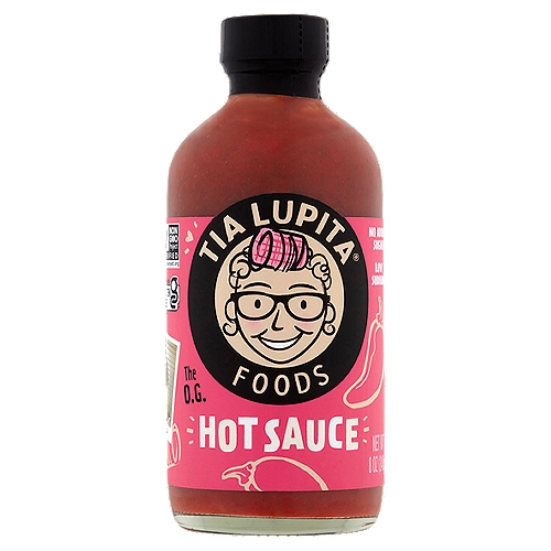 Tia Lupita Foods Hot Sauce, 8 oz
