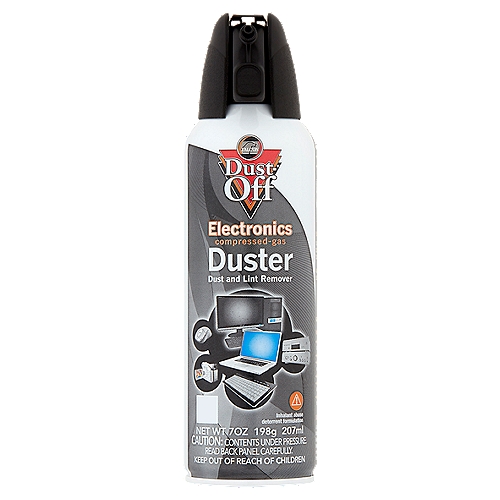 Falcon Dust-Off Electronics Compressed-Gas Duster, 7 oz