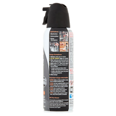  Dust-Off Compressed Gas Duster, Pack of 4 : Electronics