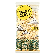 Bjorn Qorn Classic , Sun-Popped Corn, 3 Ounce