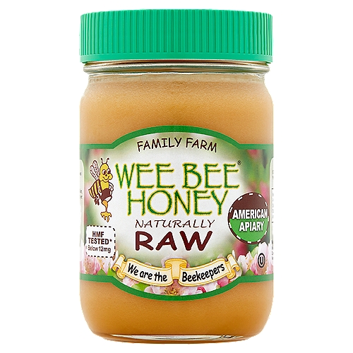 Wee Bee Honey Natural Raw Honey, 1 lb