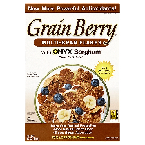 Grain Berry Multi-Bran Flakes Cereal, 12 oz