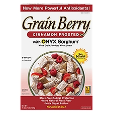 Grain Berry Cinnamon Frosted with Onyx Sorghum Cereal, 16 oz