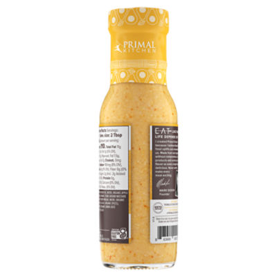 Primal Kitchen Dressing & Marinade, Honey Mustard 8 fl oz