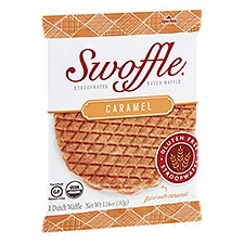 Swoffle French Caramel Dutch Waffle, 1.16 oz