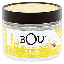 BOU Bouillon Cubes, Chicken Flavored, 2.53 Ounce