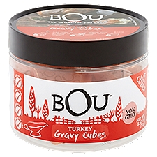 BOU Gravy Cubes, Turkey, 2.53 Ounce