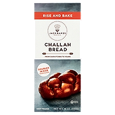 Jack Bakes Rise and Bake Challah Bread, 18 oz