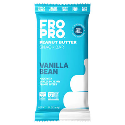 Fropro Vanilla Bean Peanut Butter Snack Bar, 1.59 oz