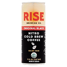 Rise Brewing Co. Original Black Cold Brew Nitro Coffee, 7 fl oz