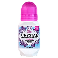 Crystal Unscented 24Hr, Mineral Deodorant Roll-On, 2.25 Fluid ounce