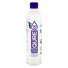 Qure Purified Water Infused with Alkaline Minerals, 16.9 fl oz